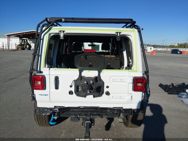 2023 Jeep Wrangler 4xe Sahara 4x4 მანქანა იყიდება აუქციონზე, vin: 1C4JJXP66PW525480, აუქციონის ნომერი: 44668983