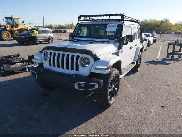 2023 Jeep Wrangler 4xe Sahara 4x4 მანქანა იყიდება აუქციონზე, vin: 1C4JJXP66PW525480, აუქციონის ნომერი: 44668983