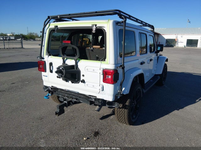 2023 Jeep Wrangler 4xe Sahara 4x4 მანქანა იყიდება აუქციონზე, vin: 1C4JJXP66PW525480, აუქციონის ნომერი: 44668983
