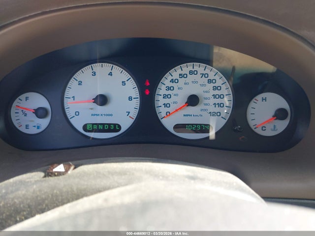 2001 Dodge Intrepid Se მანქანა იყიდება აუქციონზე, vin: 2B3HD46R31H677188, აუქციონის ნომერი: 44669012