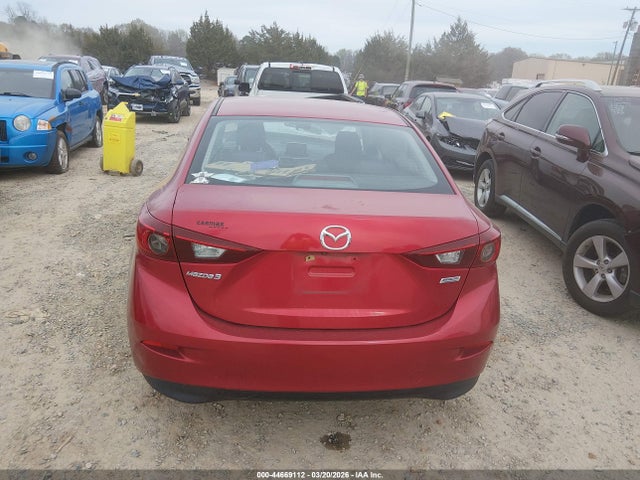 2016 Mazda Mazda3 I Sport მანქანა იყიდება აუქციონზე, vin: JM1BM1U70G1289864, აუქციონის ნომერი: 44669112