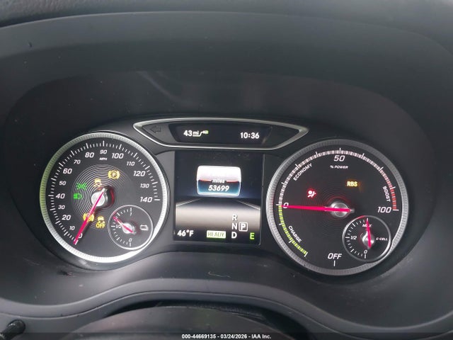 2016 Mercedes-benz B 250e მანქანა იყიდება აუქციონზე, vin: WDDVP9AB2GJ009797, აუქციონის ნომერი: 44669135