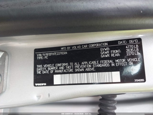 2014 VOLVO S60 YV1612FH7E2276584 Photo 8