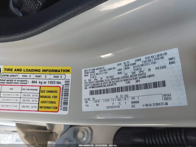 Ford Bronco Raptor 2025 1FMEE0RR3SLA54575 Image 9