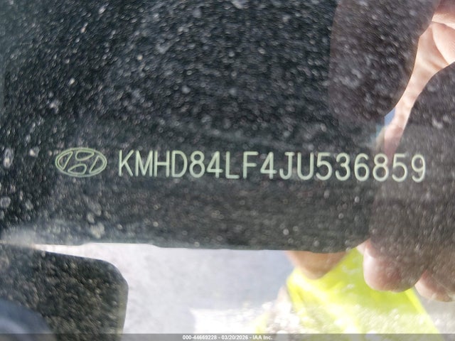 KMHD84LF4JU536859 Hyundai ELANTRA SEL