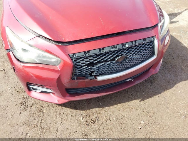 44669231 :رقم المزاد ، JN1BV7AR9EM703115 vin ، 2014 Infiniti Q50 Premium مزاد بيع