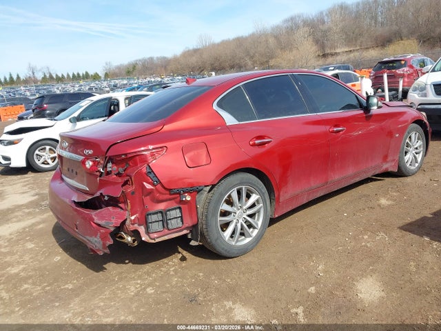 44669231 :رقم المزاد ، JN1BV7AR9EM703115 vin ، 2014 Infiniti Q50 Premium مزاد بيع
