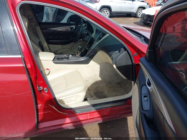 44669231 :رقم المزاد ، JN1BV7AR9EM703115 vin ، 2014 Infiniti Q50 Premium مزاد بيع