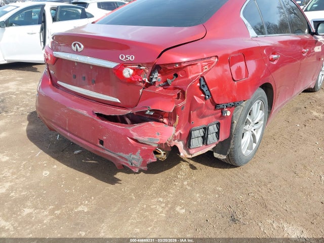 44669231 :رقم المزاد ، JN1BV7AR9EM703115 vin ، 2014 Infiniti Q50 Premium مزاد بيع