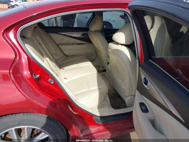 44669231 :رقم المزاد ، JN1BV7AR9EM703115 vin ، 2014 Infiniti Q50 Premium مزاد بيع