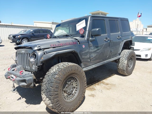 44669262 :رقم المزاد ، 1C4BJWFGXGL325180 vin ، 2016 Jeep Wrangler Unlimited Rubicon Hard Rock مزاد بيع