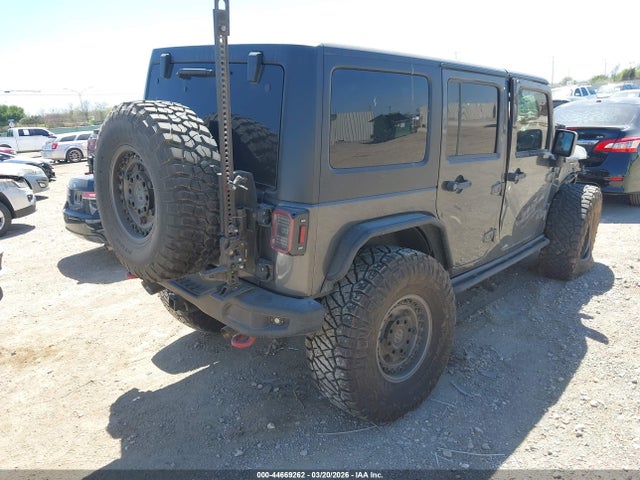 44669262 :رقم المزاد ، 1C4BJWFGXGL325180 vin ، 2016 Jeep Wrangler Unlimited Rubicon Hard Rock مزاد بيع