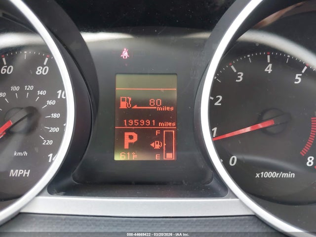Продаж на аукціоні авто 2010 Mitsubishi Outlander Es, vin: JA4AT2AW0AZ009931, номер лоту: 44669422