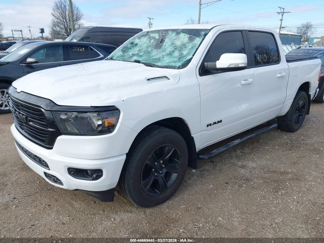 44669440 :رقم المزاد ، 1C6SRFFTXLN214916 vin ، 2020 Ram 1500 Big Horn  4x4 5'7 Box مزاد بيع