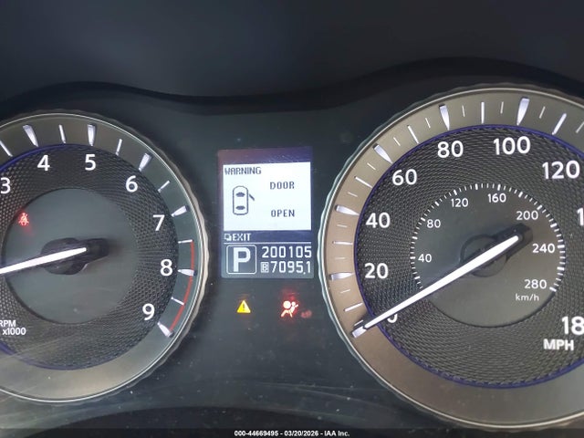 2013 Infiniti M37 მანქანა იყიდება აუქციონზე, vin: JN1BY1AP8DM511377, აუქციონის ნომერი: 44669495