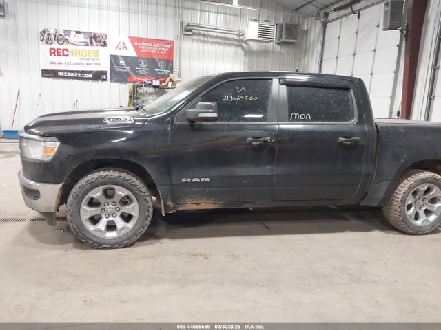 2022 Ram 1500 Big Horn  4x4 5'7 Box მანქანა იყიდება აუქციონზე, vin: 1C6SRFFT6NN340970, აუქციონის ნომერი: 44669560
