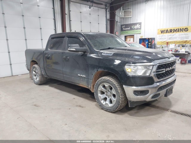 2022 Ram 1500 Big Horn  4x4 5'7 Box მანქანა იყიდება აუქციონზე, vin: 1C6SRFFT6NN340970, აუქციონის ნომერი: 44669560
