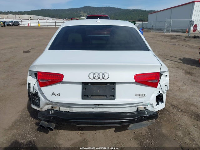 2013 Audi A4 2.0t Premium მანქანა იყიდება აუქციონზე, vin: WAUFFAFLXDN035876, აუქციონის ნომერი: 44669579