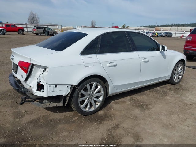 2013 Audi A4 2.0t Premium მანქანა იყიდება აუქციონზე, vin: WAUFFAFLXDN035876, აუქციონის ნომერი: 44669579