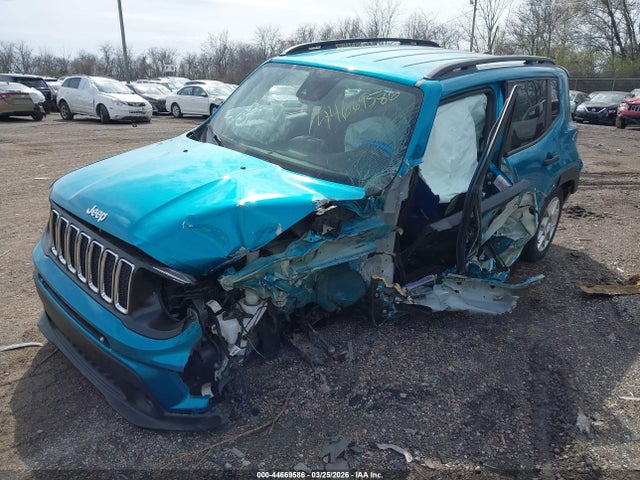 2021 Jeep Renegade Sport 4x4 მანქანა იყიდება აუქციონზე, vin: ZACNJDAB2MPM12167, აუქციონის ნომერი: 44669586