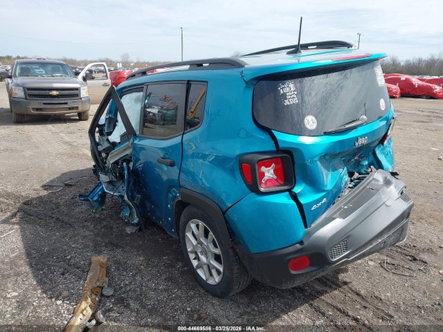 2021 Jeep Renegade Sport 4x4 მანქანა იყიდება აუქციონზე, vin: ZACNJDAB2MPM12167, აუქციონის ნომერი: 44669586