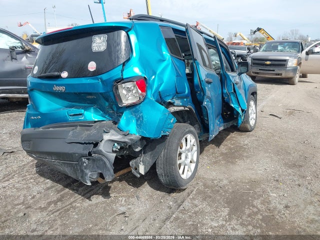 2021 Jeep Renegade Sport 4x4 მანქანა იყიდება აუქციონზე, vin: ZACNJDAB2MPM12167, აუქციონის ნომერი: 44669586