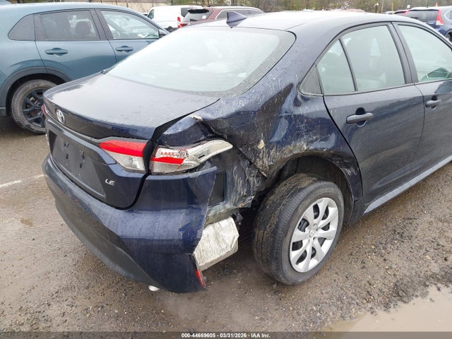 2025 Toyota Corolla Le მანქანა იყიდება აუქციონზე, vin: 5YFB4MDEXSP344129, აუქციონის ნომერი: 44669605