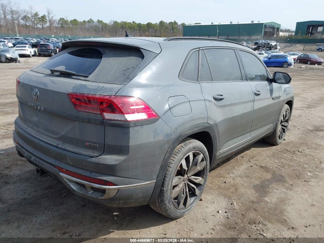 44669673 :رقم المزاد ، 1V2FE2CA0NC214003 vin ، 2022 Volkswagen Atlas Cross Sport 3.6l V6 Sel Premium R-line مزاد بيع