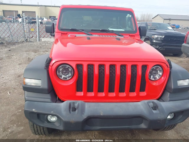 2019 Jeep Wrangler Unlimited Sport S 4x4 მანქანა იყიდება აუქციონზე, vin: 1C4HJXDN8KW683208, აუქციონის ნომერი: 44669693
