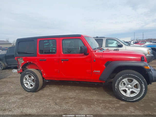 2019 Jeep Wrangler Unlimited Sport S 4x4 მანქანა იყიდება აუქციონზე, vin: 1C4HJXDN8KW683208, აუქციონის ნომერი: 44669693