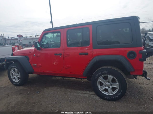 2019 Jeep Wrangler Unlimited Sport S 4x4 მანქანა იყიდება აუქციონზე, vin: 1C4HJXDN8KW683208, აუქციონის ნომერი: 44669693