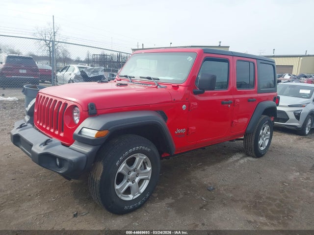 2019 Jeep Wrangler Unlimited Sport S 4x4 მანქანა იყიდება აუქციონზე, vin: 1C4HJXDN8KW683208, აუქციონის ნომერი: 44669693