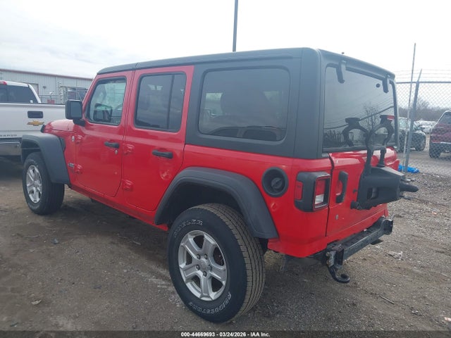 2019 Jeep Wrangler Unlimited Sport S 4x4 მანქანა იყიდება აუქციონზე, vin: 1C4HJXDN8KW683208, აუქციონის ნომერი: 44669693