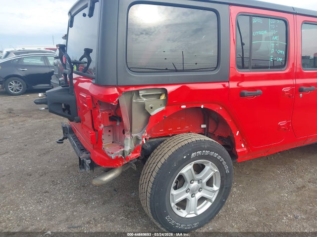 2019 Jeep Wrangler Unlimited Sport S 4x4 მანქანა იყიდება აუქციონზე, vin: 1C4HJXDN8KW683208, აუქციონის ნომერი: 44669693