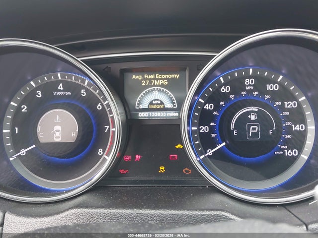 2014 Hyundai Sonata Limited 2.0t მანქანა იყიდება აუქციონზე, vin: 5NPEC4AB5EH870907, აუქციონის ნომერი: 44669739
