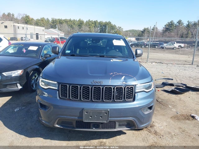 44669951 :رقم المزاد ، 1C4RJFBG3MC560245 vin ، 2021 Jeep Grand Cherokee 80th Anniversary 4x4 مزاد بيع