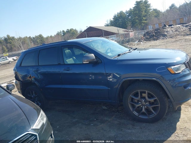 44669951 :رقم المزاد ، 1C4RJFBG3MC560245 vin ، 2021 Jeep Grand Cherokee 80th Anniversary 4x4 مزاد بيع
