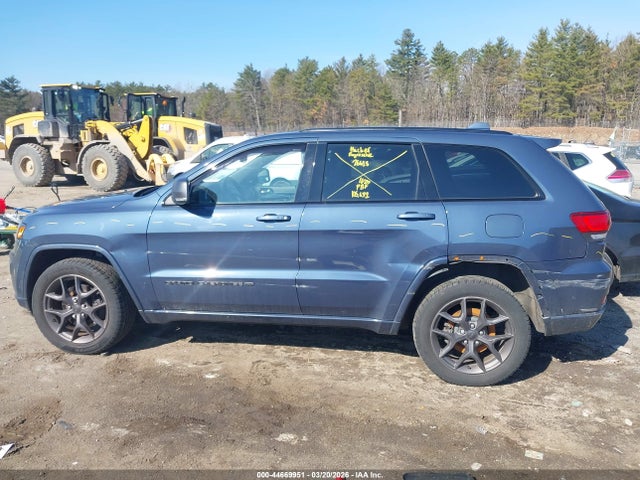 44669951 :رقم المزاد ، 1C4RJFBG3MC560245 vin ، 2021 Jeep Grand Cherokee 80th Anniversary 4x4 مزاد بيع