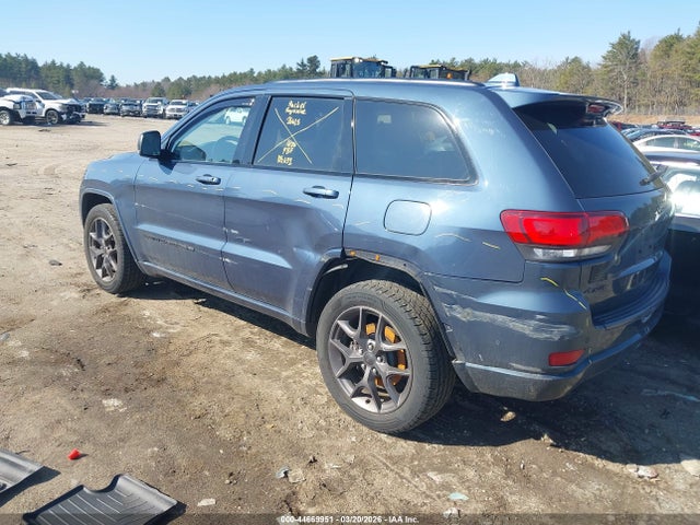 44669951 :رقم المزاد ، 1C4RJFBG3MC560245 vin ، 2021 Jeep Grand Cherokee 80th Anniversary 4x4 مزاد بيع