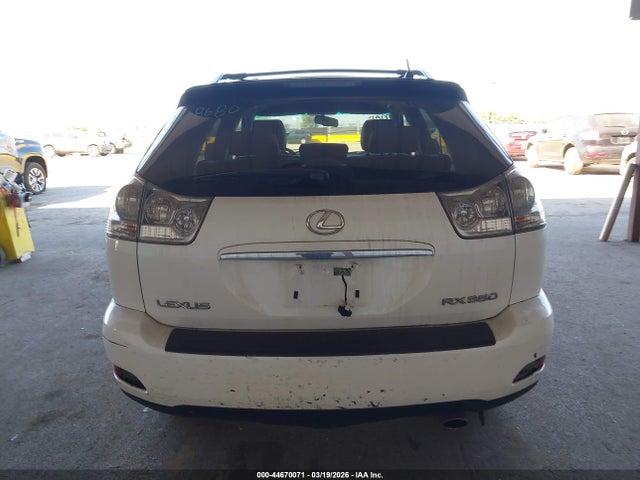 2009 Lexus Rx 350 მანქანა იყიდება აუქციონზე, vin: 2T2GK31U29C070884, აუქციონის ნომერი: 44670071