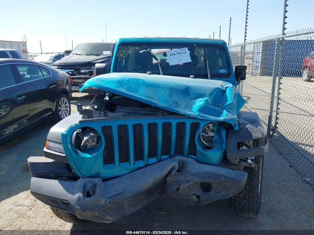 Продажа на аукционе авто 2020 Jeep Wrangler Unlimited Sport S 4x4, vin: 1C4HJXDN7LW155113, номер лота: 44670114