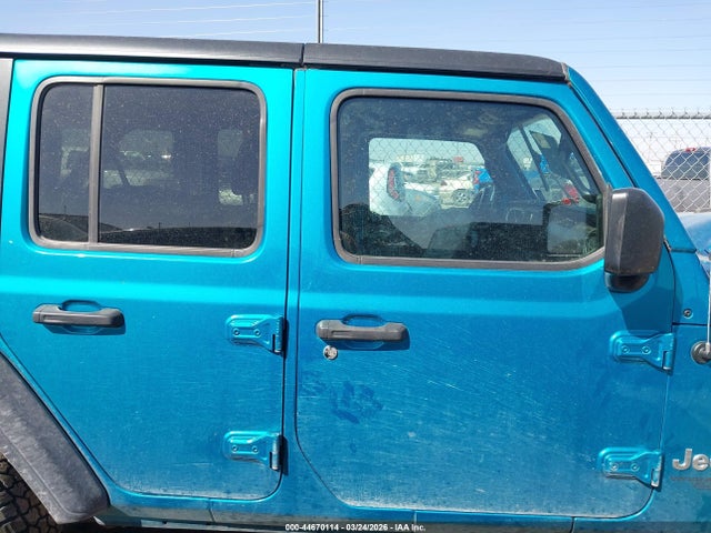 Продажа на аукционе авто 2020 Jeep Wrangler Unlimited Sport S 4x4, vin: 1C4HJXDN7LW155113, номер лота: 44670114