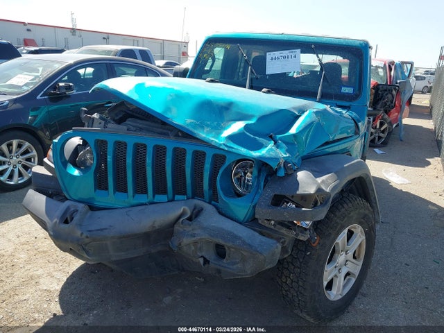 Продажа на аукционе авто 2020 Jeep Wrangler Unlimited Sport S 4x4, vin: 1C4HJXDN7LW155113, номер лота: 44670114