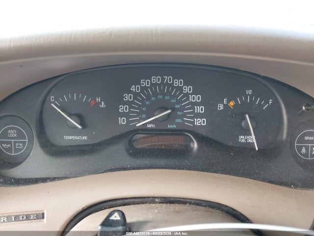 1998 Buick Century Custom მანქანა იყიდება აუქციონზე, vin: 2G4WS52M7W1540343, აუქციონის ნომერი: 44670175