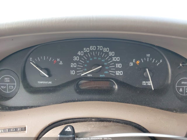 1998 Buick Century Custom მანქანა იყიდება აუქციონზე, vin: 2G4WS52M7W1540343, აუქციონის ნომერი: 44670175