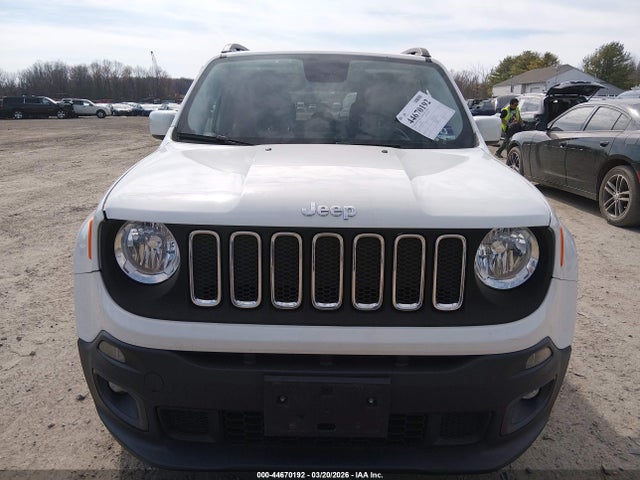 2017 Jeep Renegade Latitude 4x4 მანქანა იყიდება აუქციონზე, vin: ZACCJBBB6HPF50555, აუქციონის ნომერი: 44670192