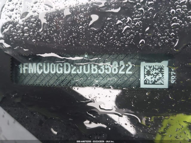 Ford ESCAPE SE 2018 1FMCU0GD2JUB35822 Image 9