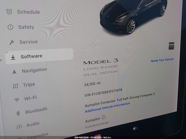 2018 TESLA MODEL 3 5YJ3E1EB8JF071478 Photo 6