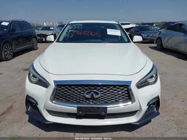 2019 Infiniti Q50 3.0t Signature Edition მანქანა იყიდება აუქციონზე, vin: JN1EV7AR1KM592178, აუქციონის ნომერი: 44670325