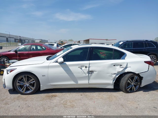 2019 Infiniti Q50 3.0t Signature Edition მანქანა იყიდება აუქციონზე, vin: JN1EV7AR1KM592178, აუქციონის ნომერი: 44670325